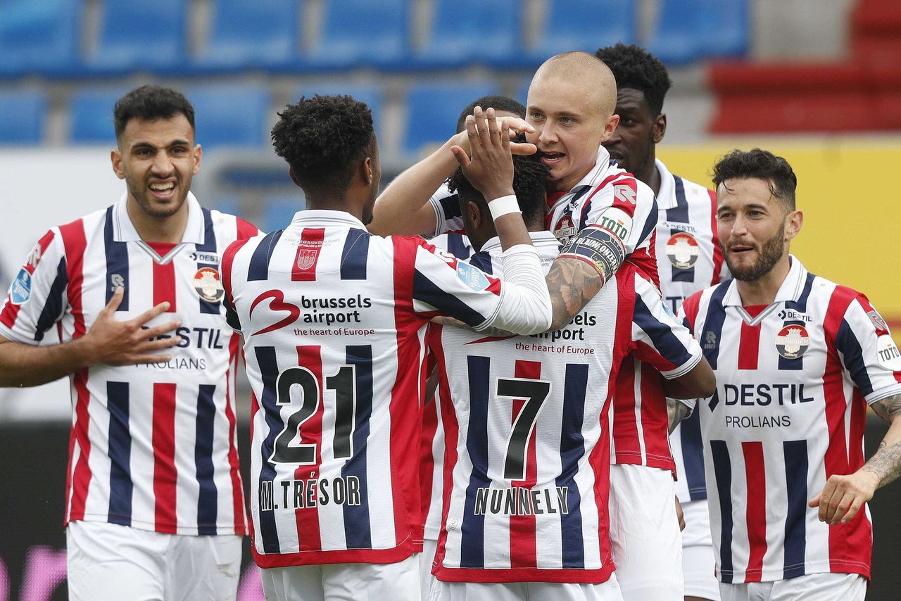 Willem II speelt zich op laatste speeldag veilig, FC Emmen veroordeeld tot play-offs 
