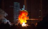 China's lunar mission launches on October 24, 2014. A rocket stage is now heading toward the moon.