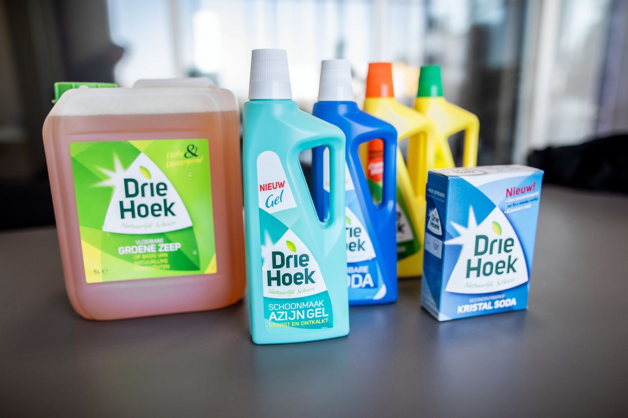 groene zeep en schoonmaakazijn