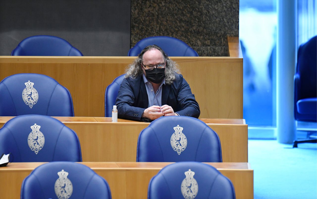 Dion Graus (PVV) in de Tweede Kamer.