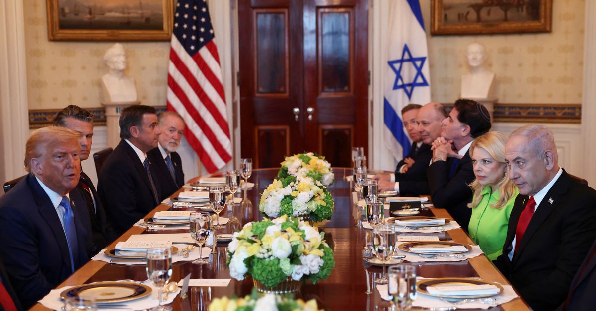 Trump ‘hoopvol’ over staakt-het-vuren in Gaza tijdens bezoek Netanyahu aan Witte Huis