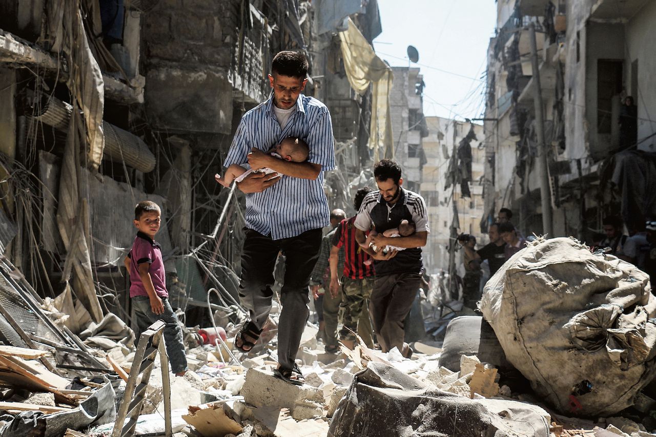 ‘Ik vond mijn vader onder het puin van Aleppo’ 
