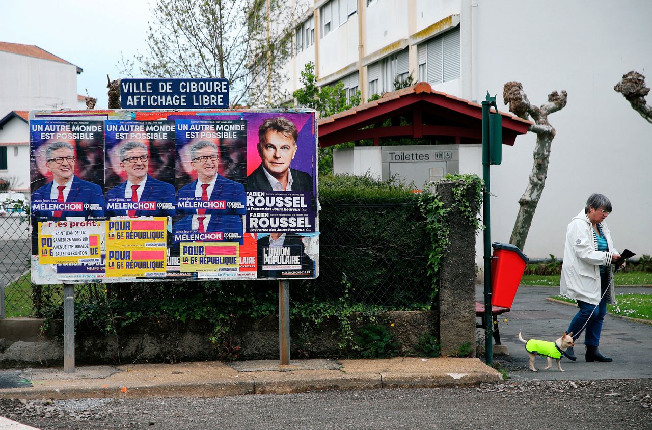 Linkse kiezer in dubio: ‘Het zou me echt pijn doen om op Macron te stemmen’ 