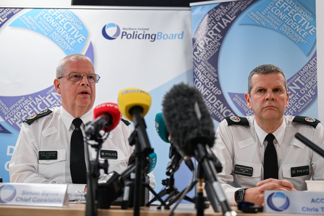 Namen van Noord-Ierse politie gelekt, ‘agenten kunnen doelwit worden’ 