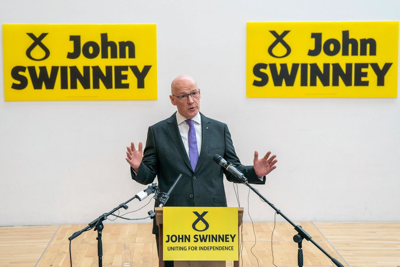 Oudgediende Swinney moet Schotse nationalisten uit het slop halen 