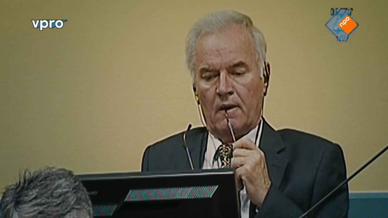 Ratko Mladic in The trial of Ratko Mladic (VPRO)