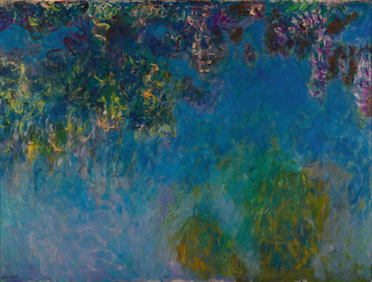 Claude Monet, Blauweregen, 1917-1920