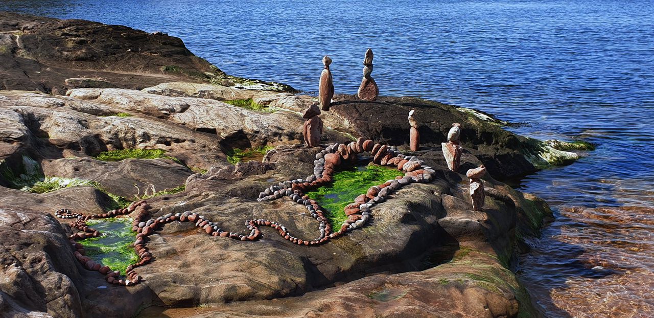 Het winnende werk van Marianne Winter, die het meer ‘land art’ noemt.