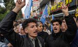 Supporters of the elected mayor of Van Kurdi strongly protested on Tuesday against the announcement of his candidacy. 