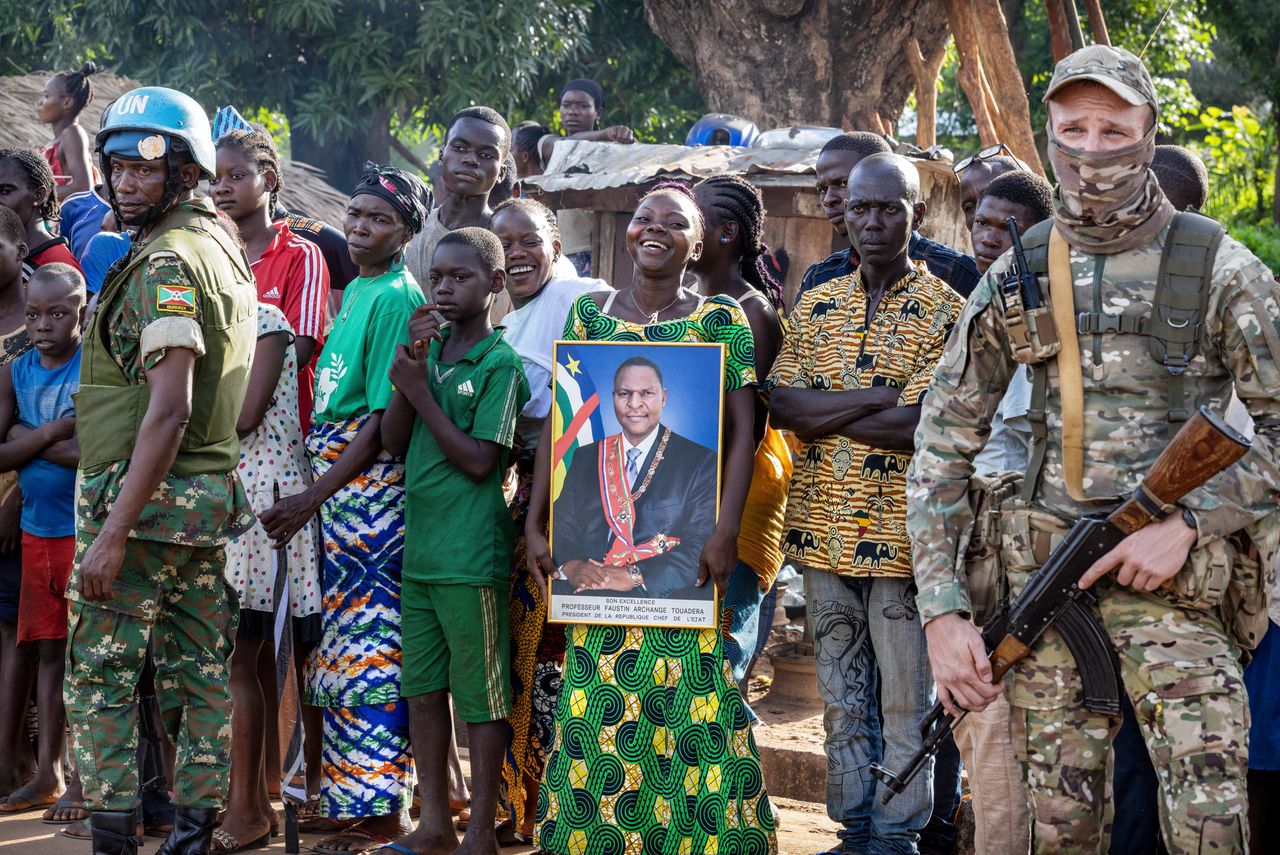 Nergens in Afrika is de Russische aanwezigheid zo zichtbaar als in de Centraal Afrikaanse Republiek 