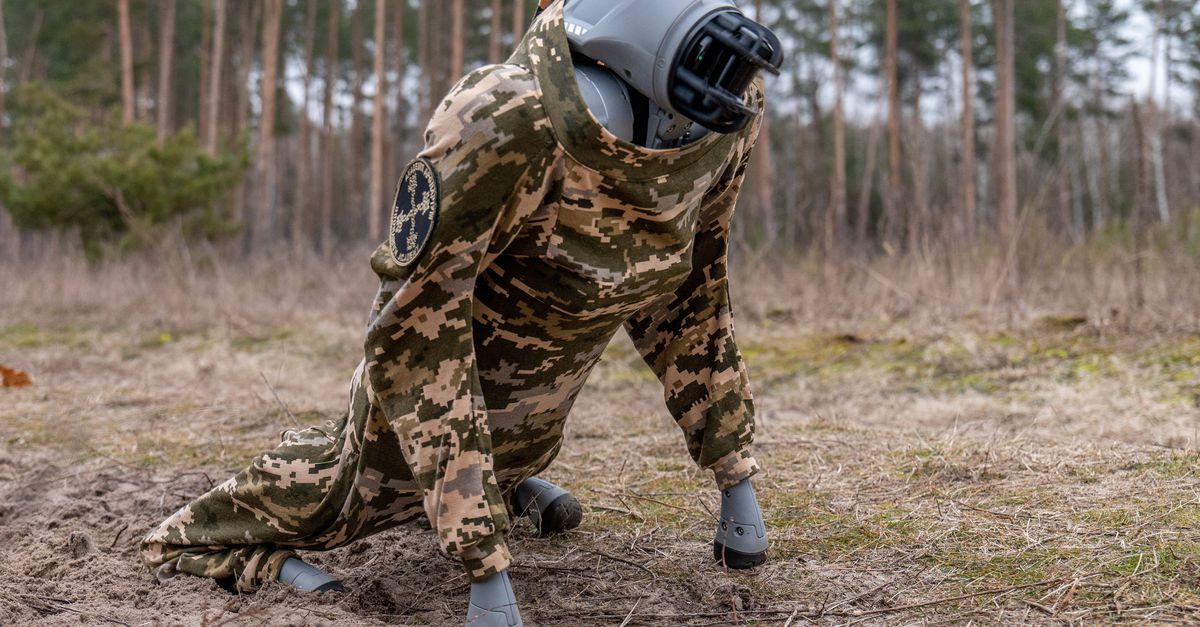 Uniek in de oorlog: Oekraïne meldt de overgave van Russische soldaten aan een onbemande eenheid van robots en drones