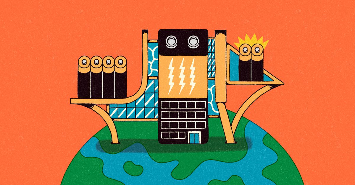 Hoe moeten de batterijen die oprukken in onze leefomgeving eruitzien? Misschien wel als een voorraadkast