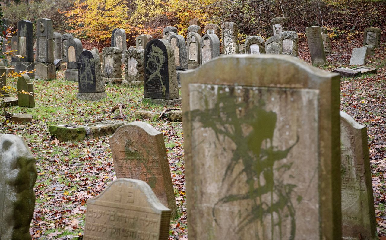 Neonazi opgepakt voor bekladden Joodse graven Denemarken 