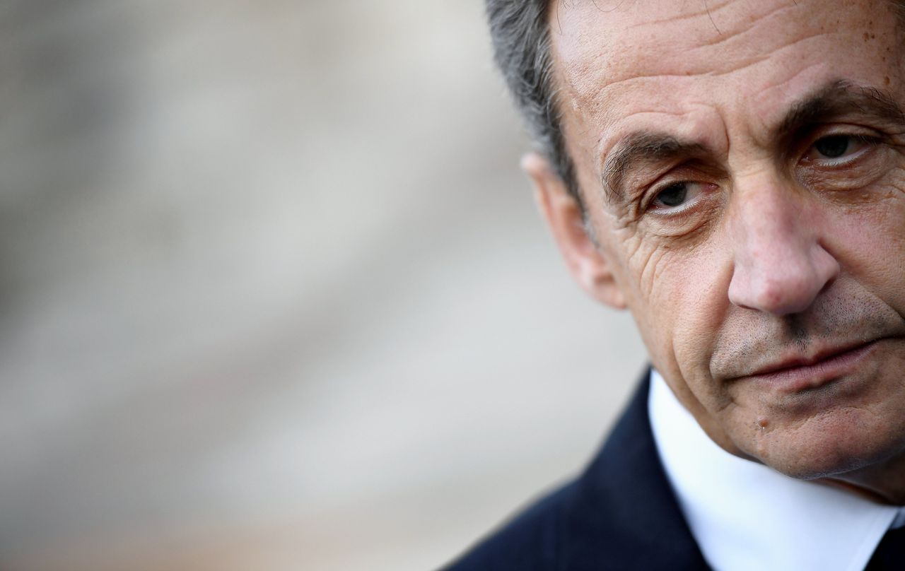 De voormalige president van Frankrijk Nicolas Sarkozy.