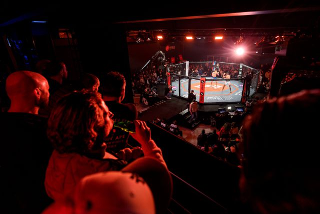 LFL-gevecht in Amsterdam, 16 februari 2025.