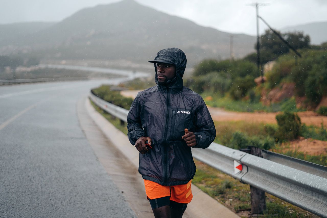 Deo Kato in Zuid Afrika, de eerste week van zijn tocht.
