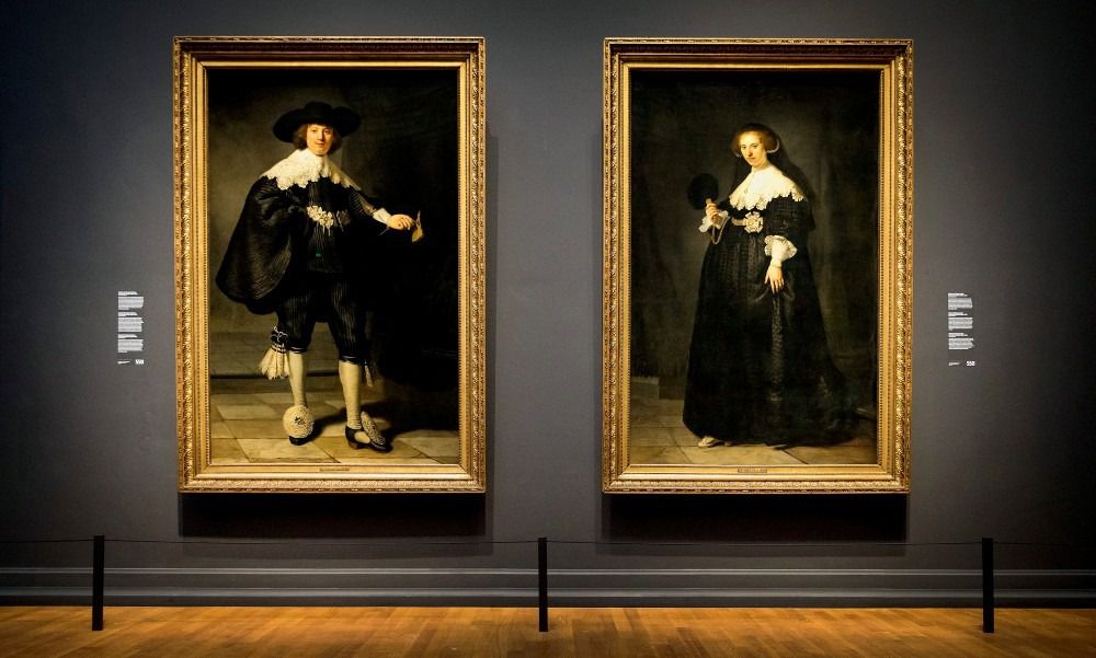 Rembrandt, Marten en Oopjen (1634).