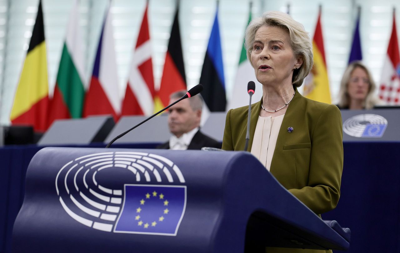 ‘Europa staat volledig solidair met Polen’, zegt Von der Leyen