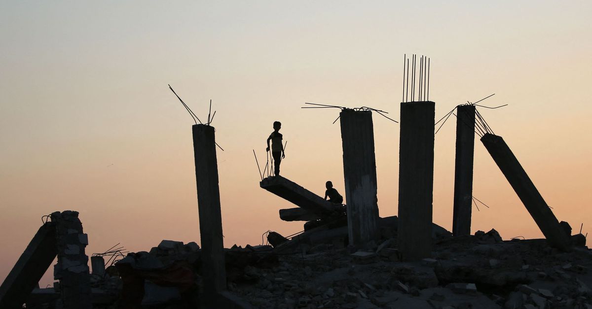 Gaza’s gebroken skyline