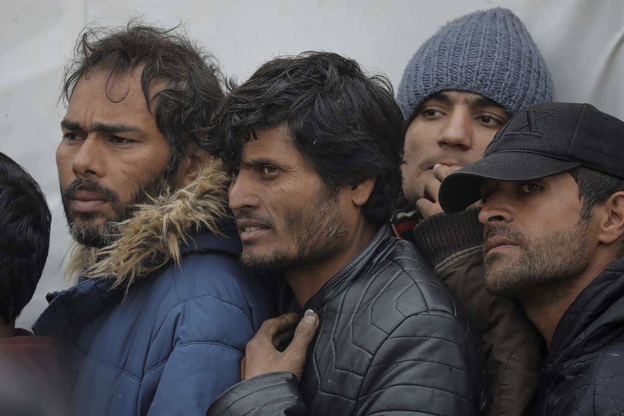 Migranten in Bosnië vrezen voor de winter 