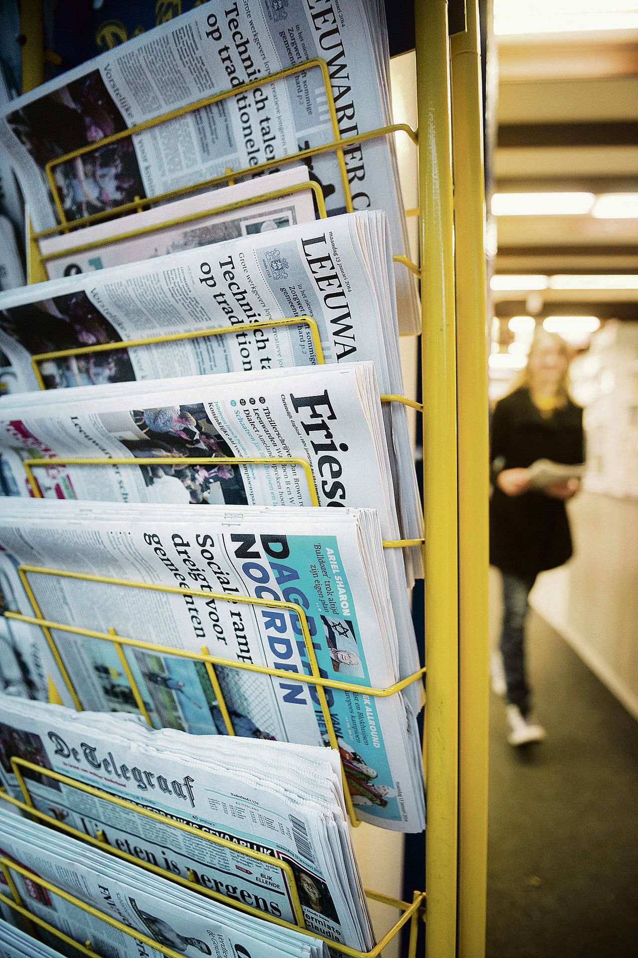 In Groningen, Friesland en Drenthe komt circa 60 procent van alle dagbladen van NDC.