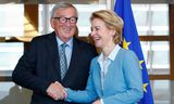 Jean-Claude Juncker en Ursula von der Leyen.