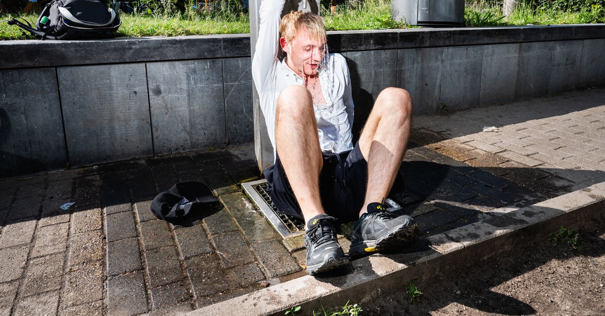 KNMI geeft code rood af voor grote delen van Nederland, voor het eerst zwaarste weerwaarschuwing vanwege extreme hitte