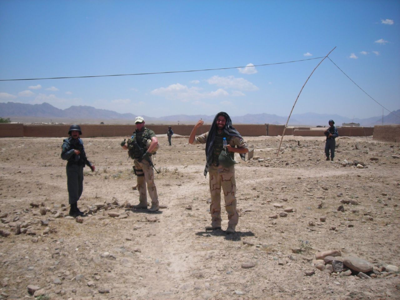 Abdul Ghafoor Ahmadzai in Uruzgan.