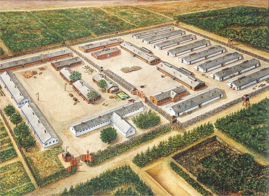 Карта освенцима в майнкрафт