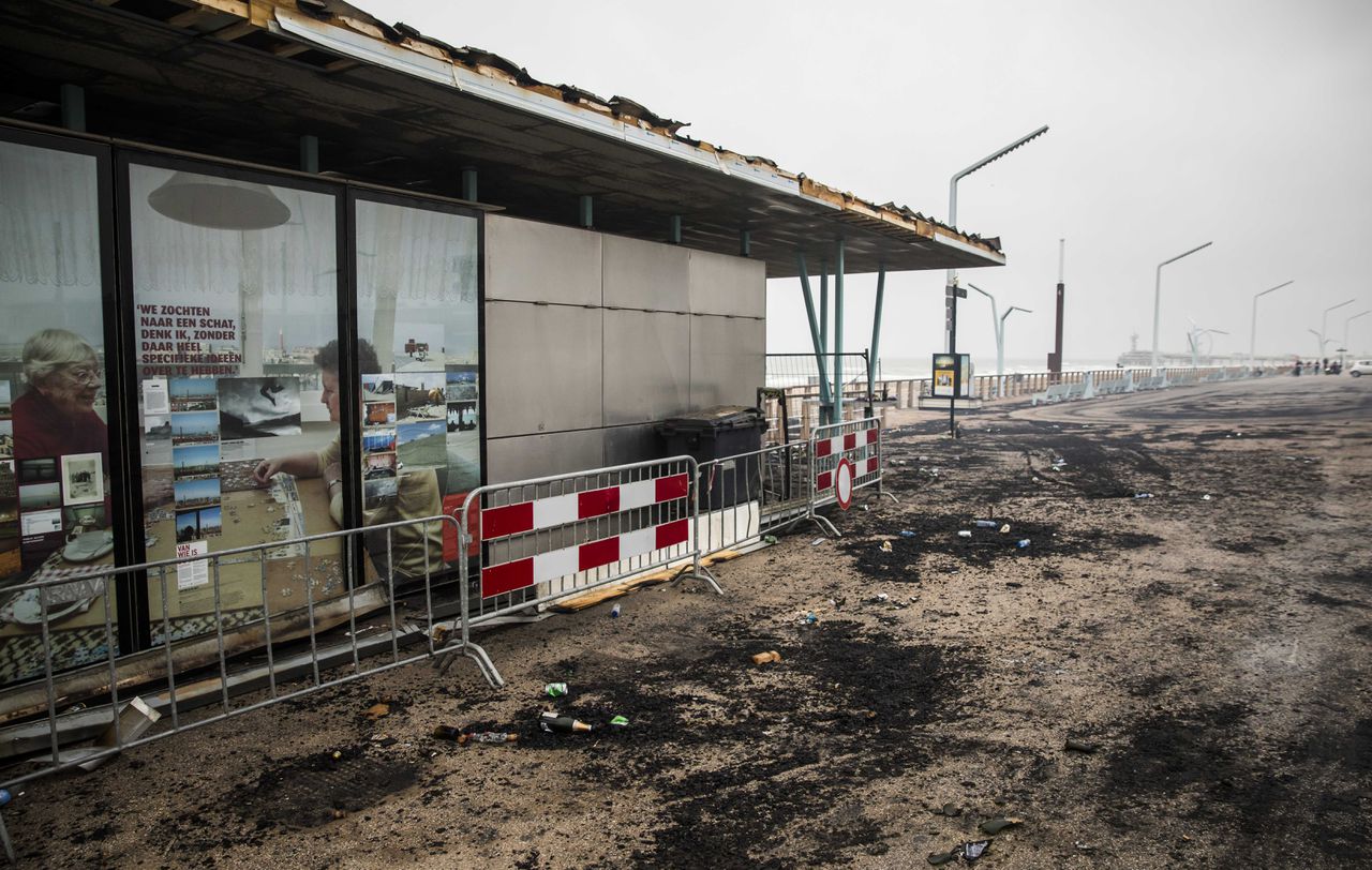 De kerk van Scheveningen heeft het vuur overleefd 