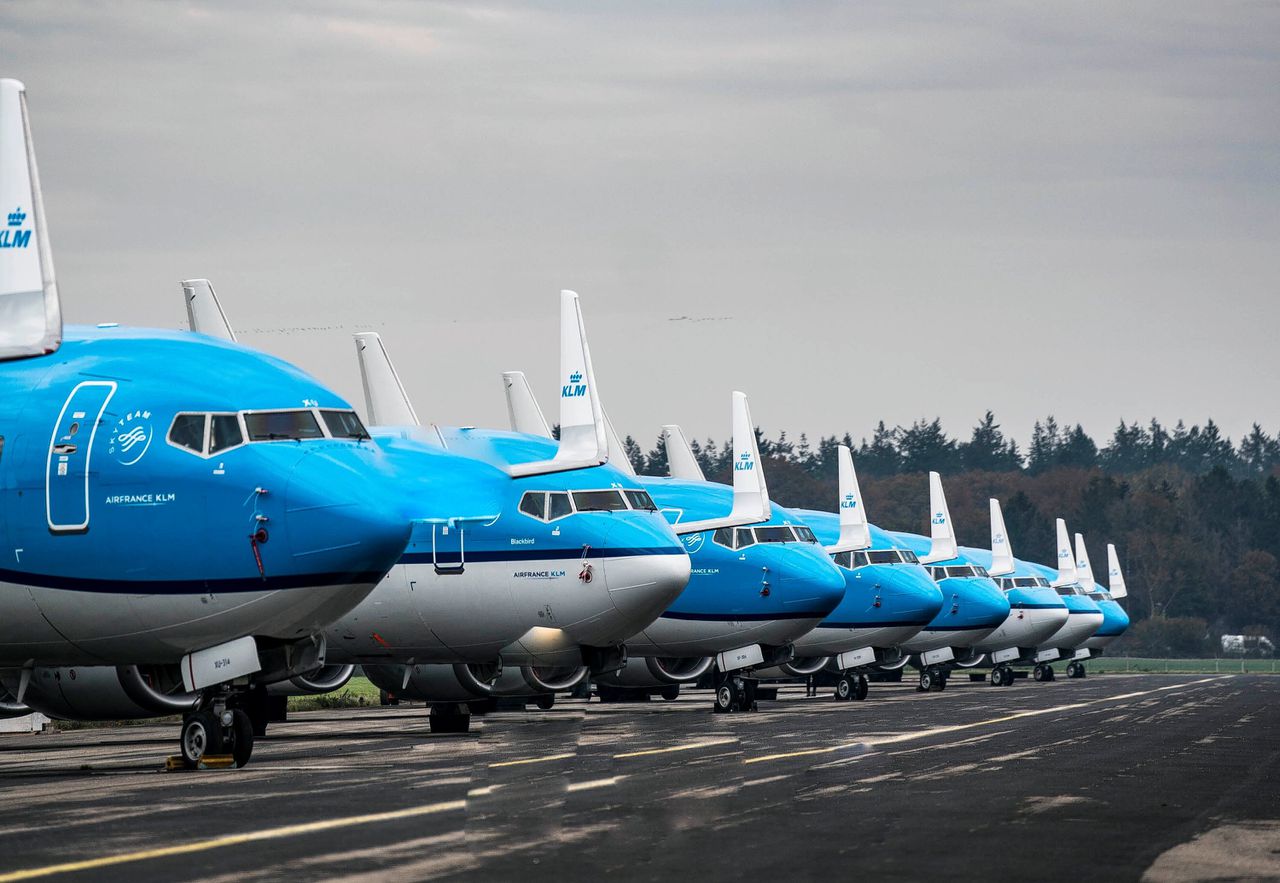 Ontslagen bij KLM staan los van nieuwe coronamaatregelen 