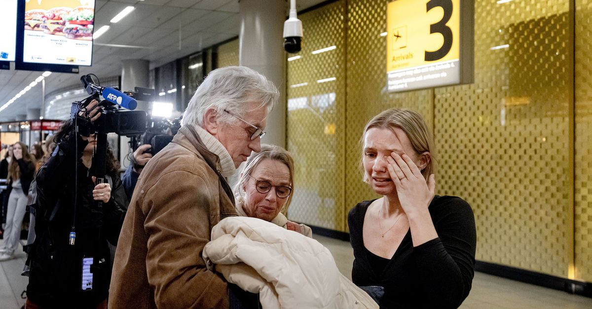 De ballonnen op Schiphol zijn duur, maar hoe vaak komt je vriend terug uit een oorlogsgebied? ‘Hopelijk maar één keer’