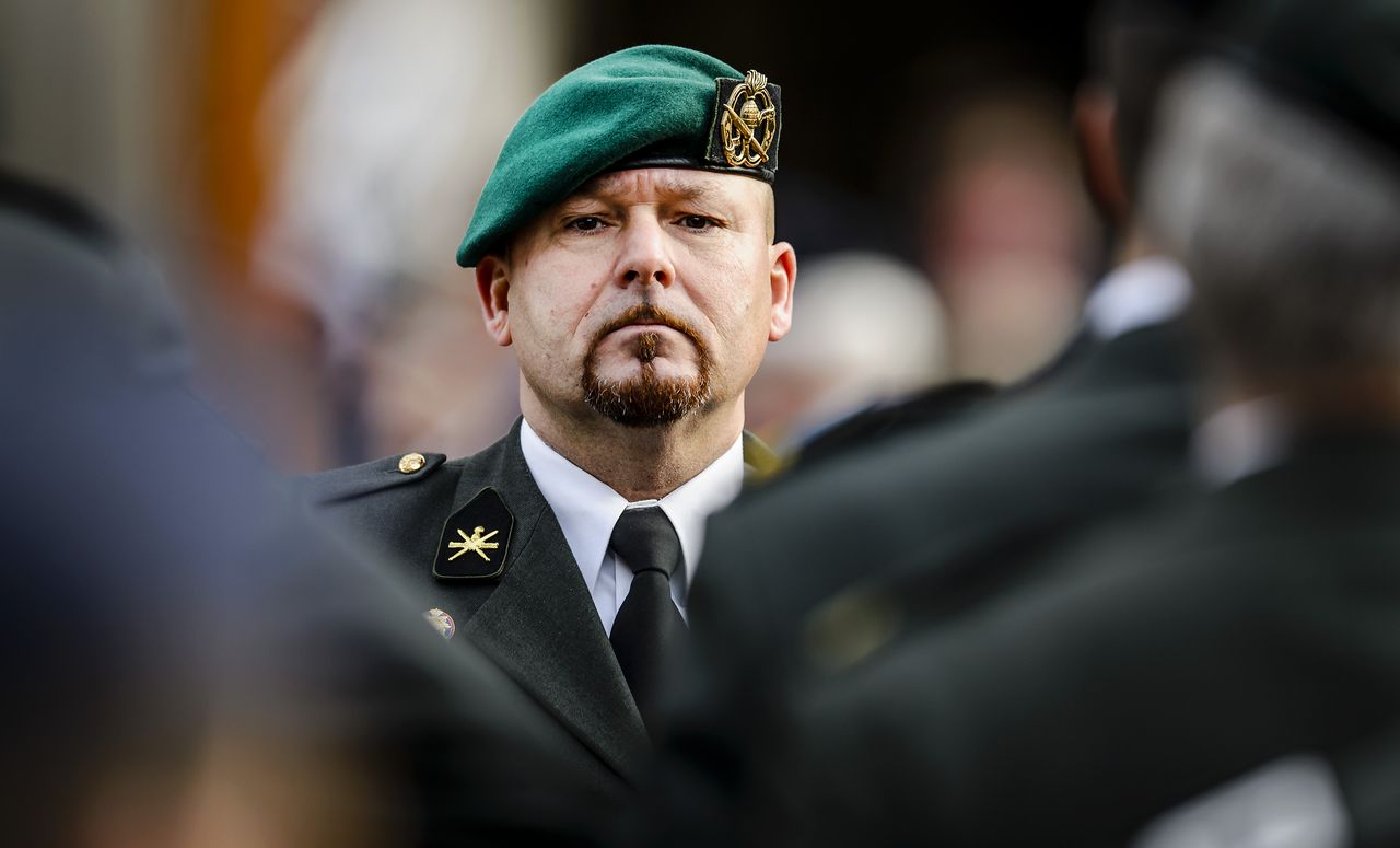 Kroon in 2015 tijdens de viering van het 350-jarig bestaan van het Korps Mariniers.