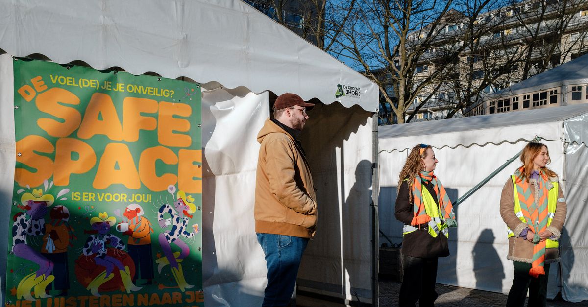 In de Tilburgse Safe Space ben je tijdens carnaval veilig voor grensoverschrijdend gedrag: ‘Ik ben blij dat deze plek er nu is’