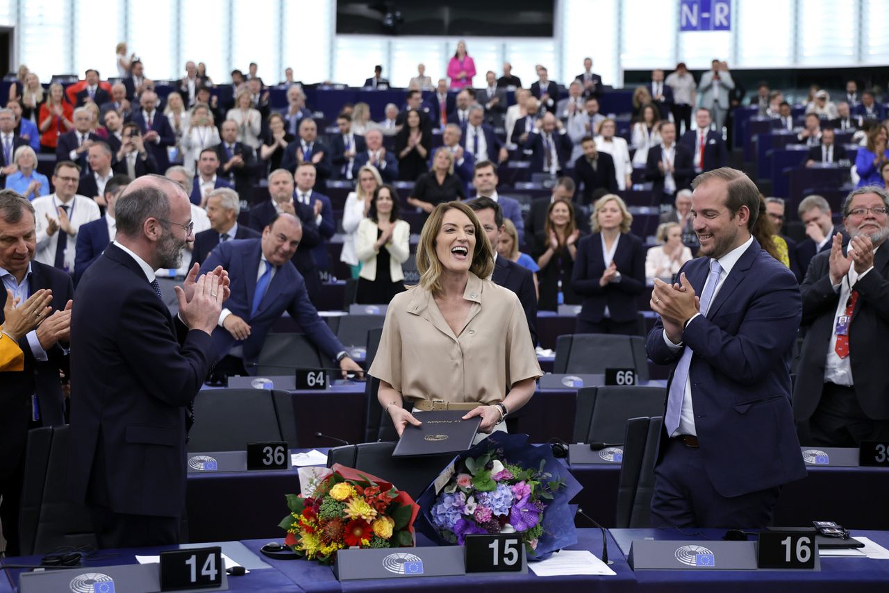 Maltese Metsola herkozen tot voorzitter Europarlement 