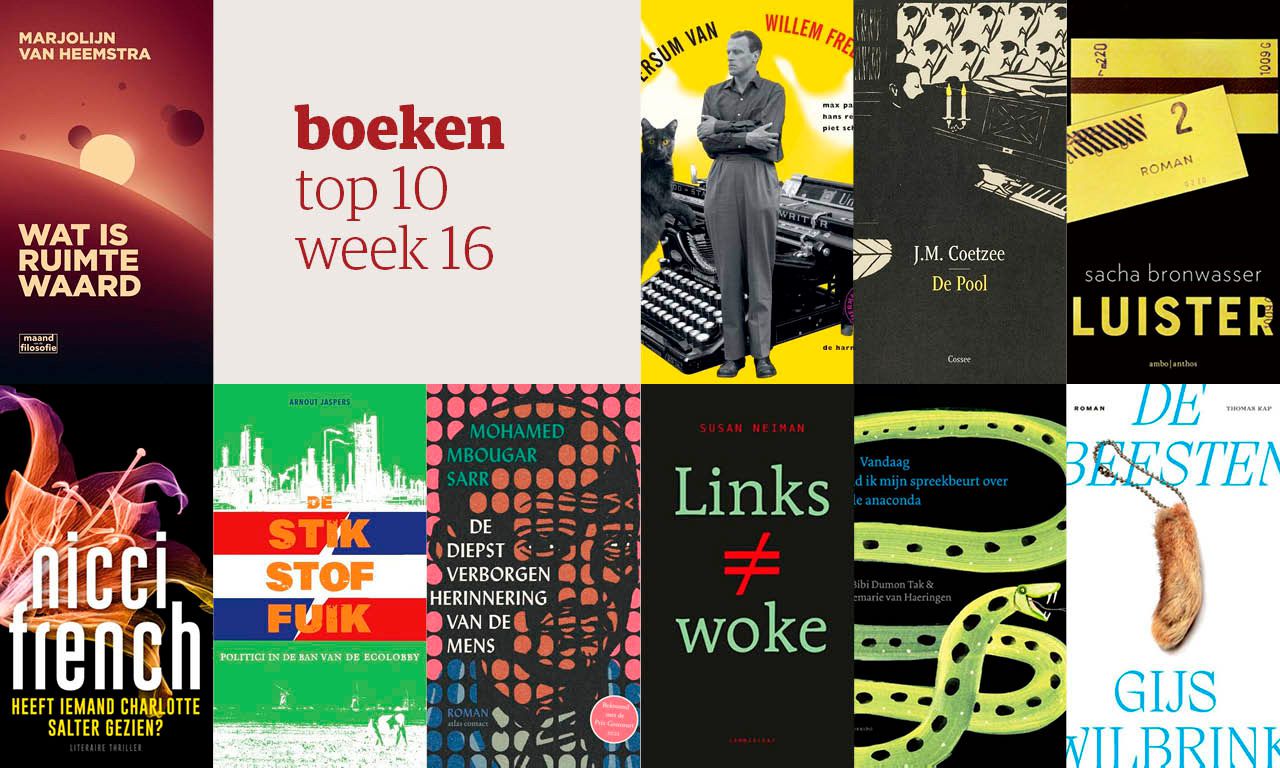De tien best verkochte boeken van week 16 - NRC