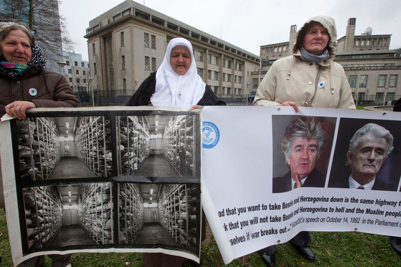 Karadzic veroordeeld tot levenslang voor onder meer genocide 