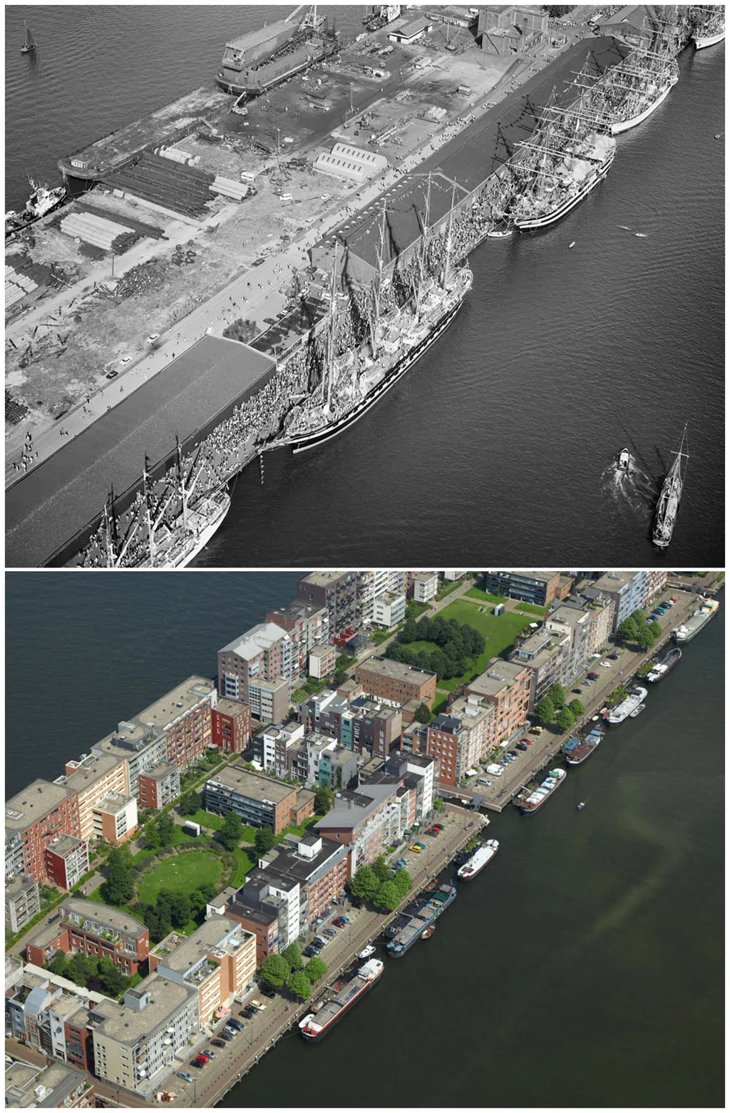 Amsterdam - hetzelfde maar anders, in 15 luchtfoto’s - NRC