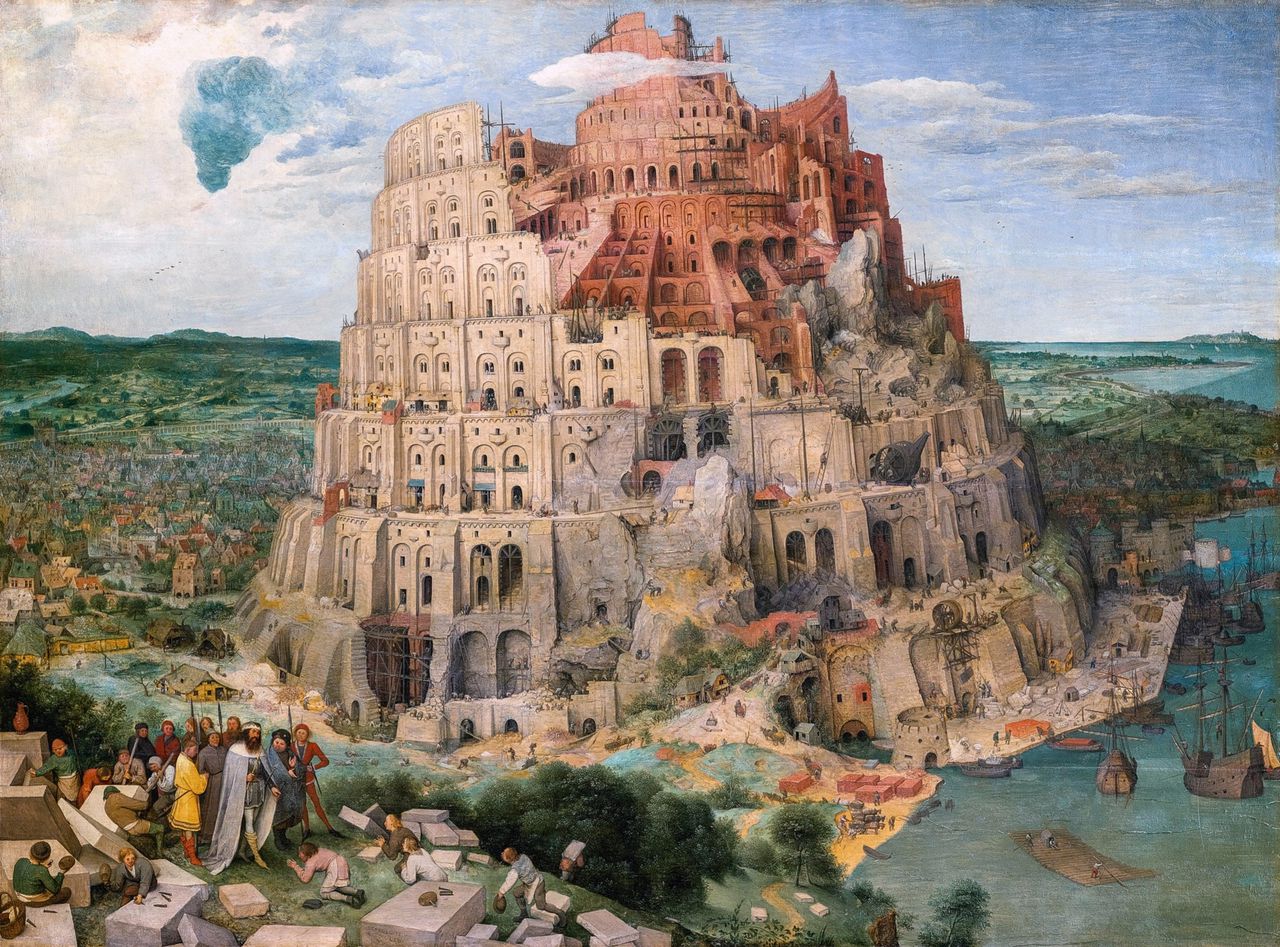 De Toren van Babel van Pieter Bruegel de Oude