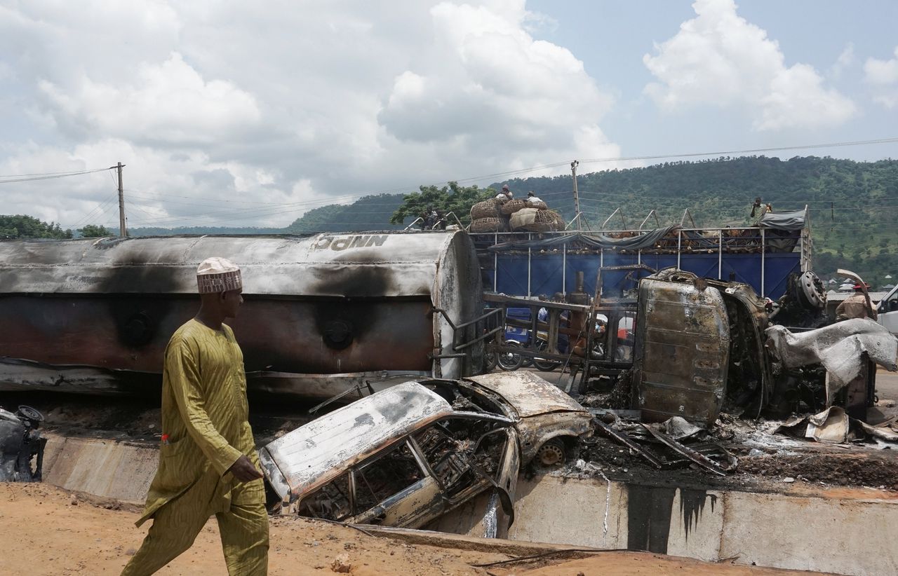 Zeker 28 doden door ongeluk met tankwagen Nigeria 