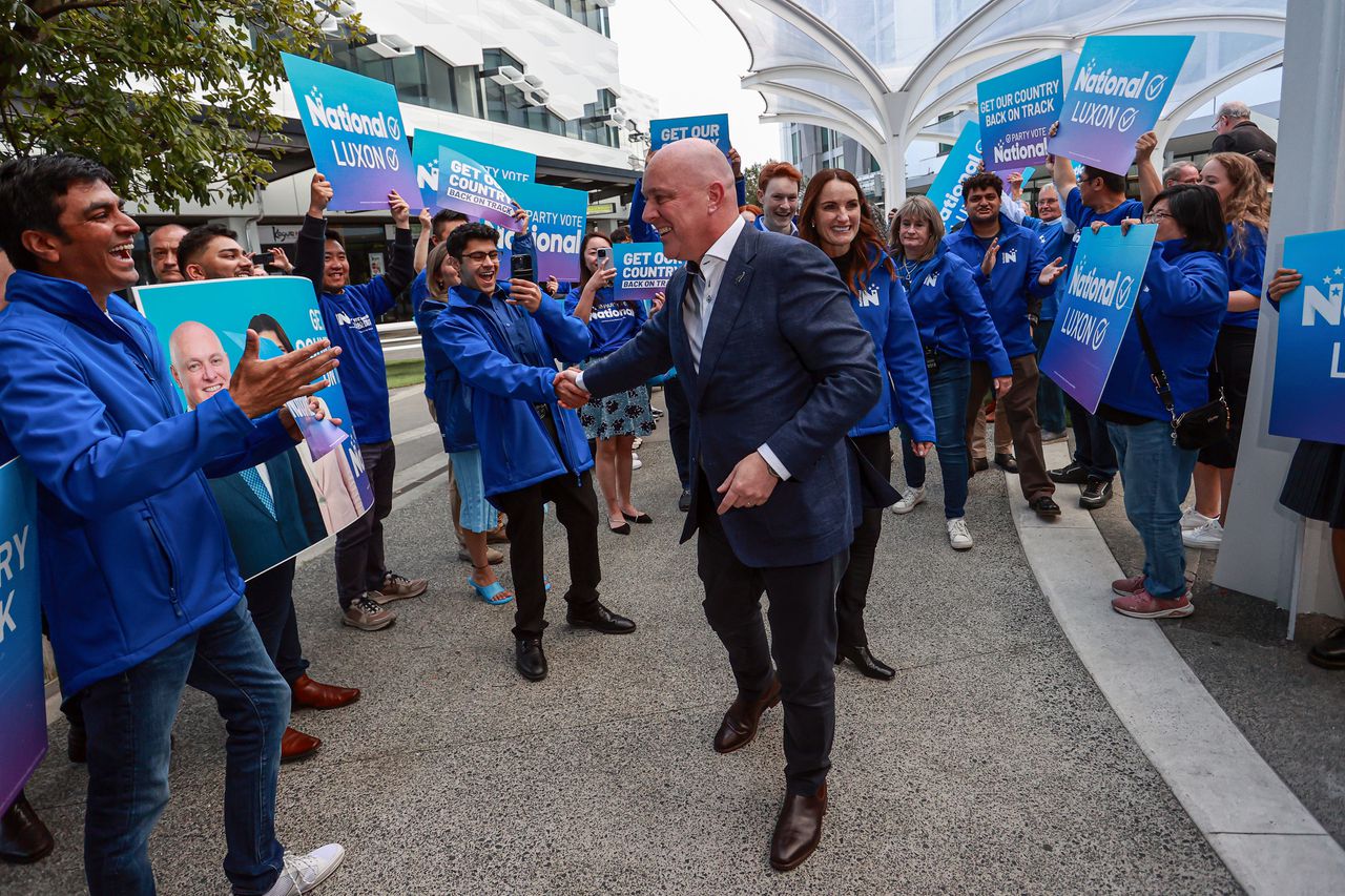 Conservatieve partij wint verkiezingen in Nieuw-Zeeland 