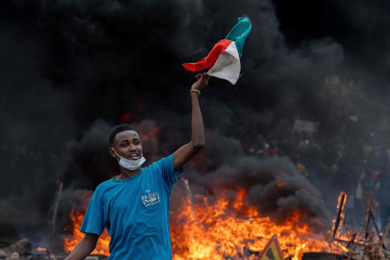 Ook in Madagaskar eisen jongeren het vertrek van hun president