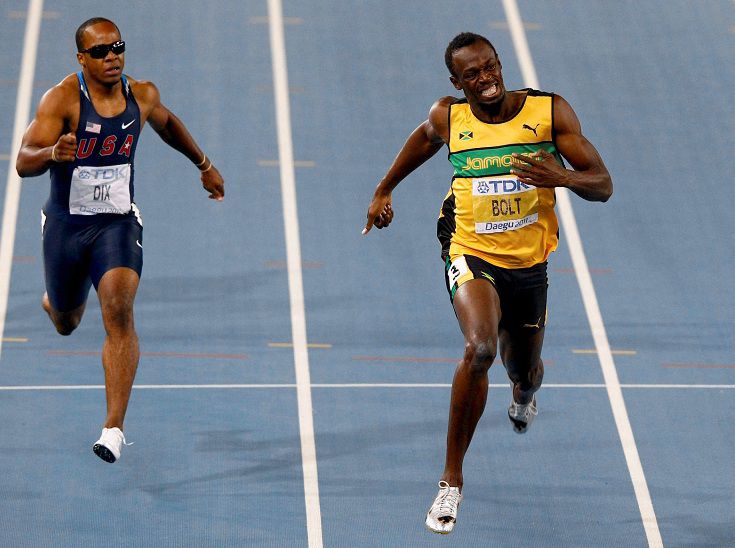 Bel terug Kaarsen Haalbaarheid Usain Bolt 's werelds beste op de 200 meter sprint - NRC