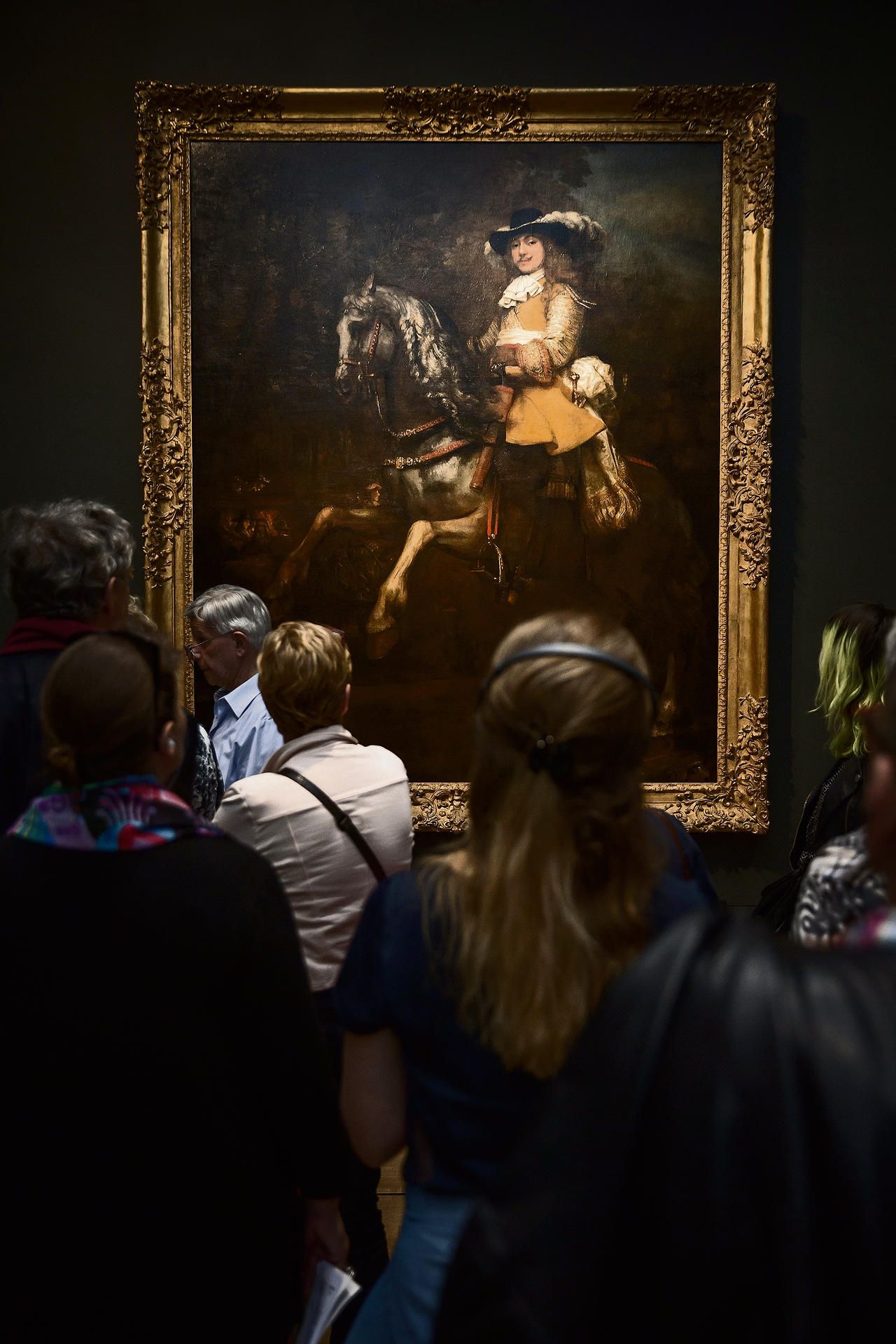 Het Rijksmuseum trok veel bezoekers met de Late Rembrandt (geheel boven).