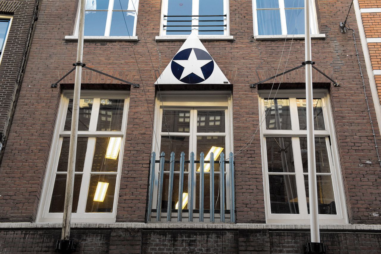 Het gebouw van het Amsterdamse Studenten Corps (ASC).