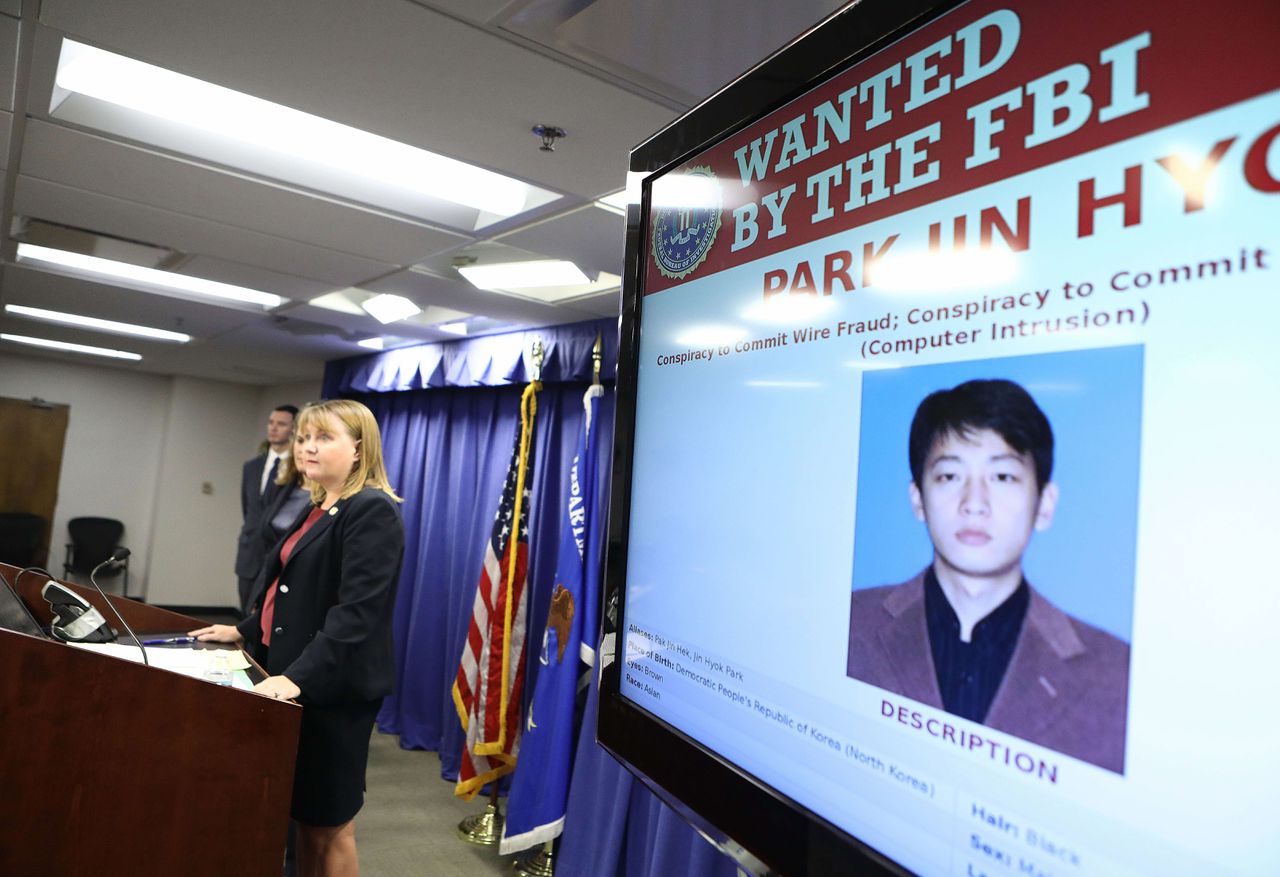 VS vervolgen Noord-Koreaanse hacker om WannaCry-virus 