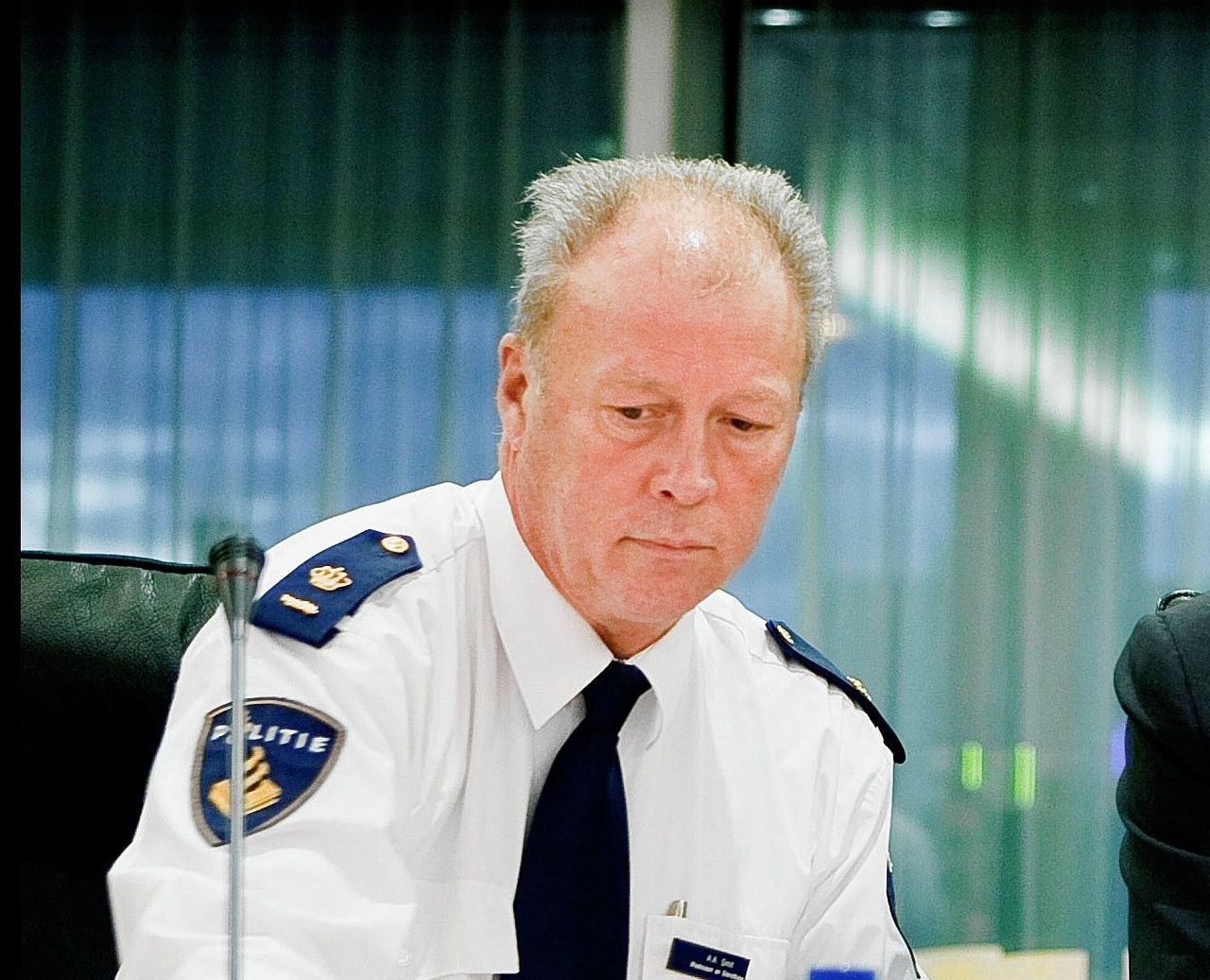 De voormalige Amsterdamse politiecommissaris Ad Smit.