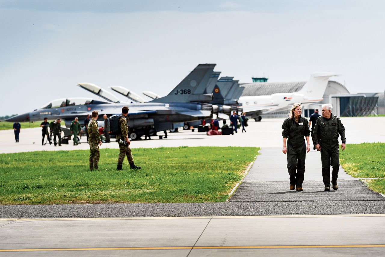 Voor de Oekraïense gevechtsvliegers-in-opleiding komen die drie Nederlandse F-16’s niets te vroeg 